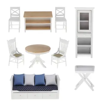

1/12 Mini Furniture Model Toys For Doll House Decoration 1/12 Dollhouse Miniature Accessories