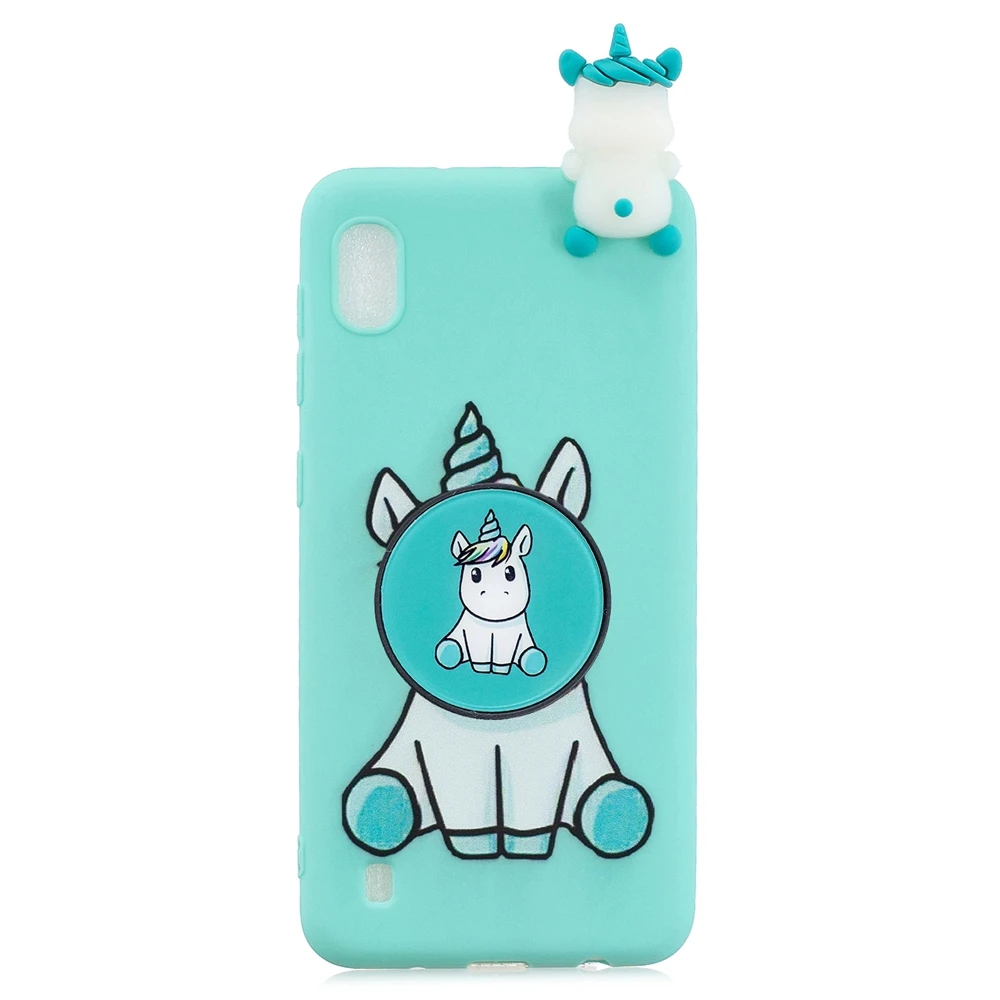 Для iPhone 7 i Phone 8 Plus чехол Kawaii подставка держатель Единорог силиконовый чехол для iPhone X XR XS Max 5 5S SE 6 6S 7 Plus чехол для женщин - Цвет: 9