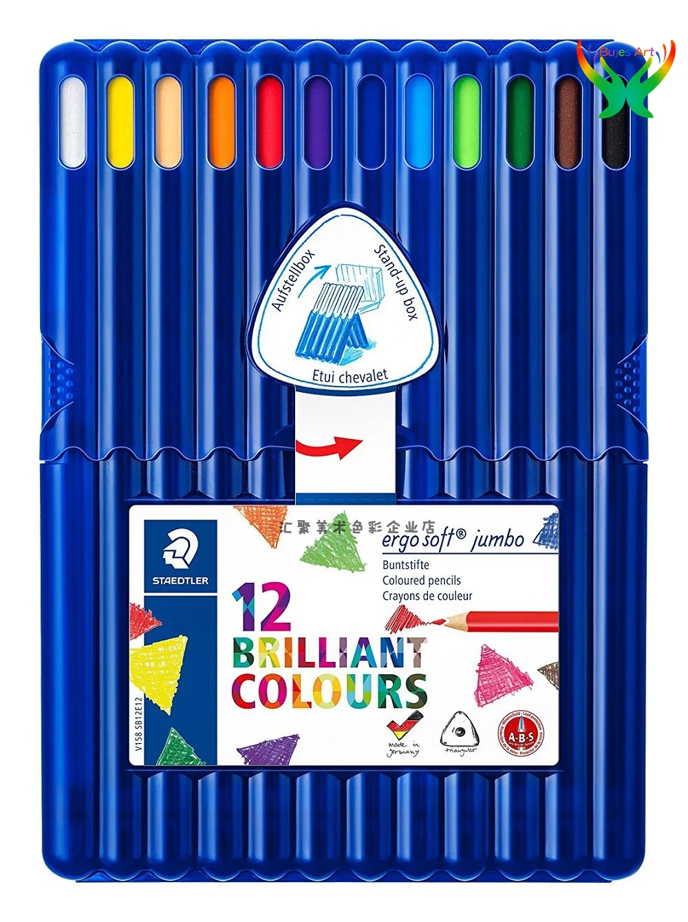 ���� STAEDTLER �ﰢ�� ���� ������ �β��� ���� �÷� �� ������ 6/12 �� ���� �ʺ� 4mm ���� ��Ʈ ��Ʈ ��Ʈ ��ǰ