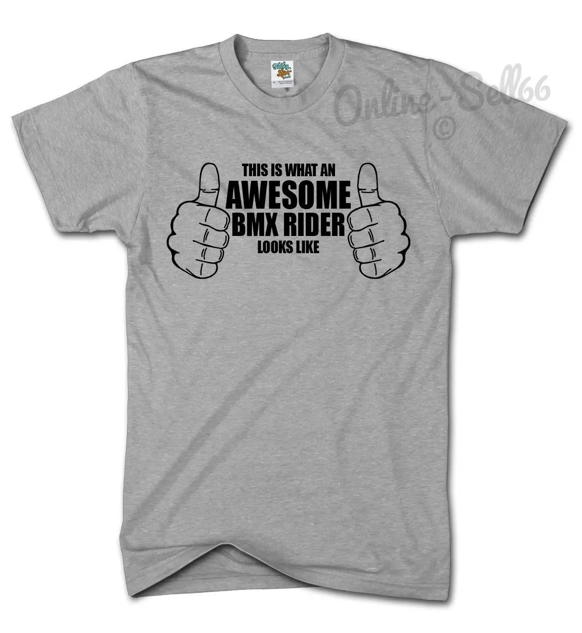 Это то что потрясающий BMX Rider выглядит как Футболка мужская и женская детская Топ