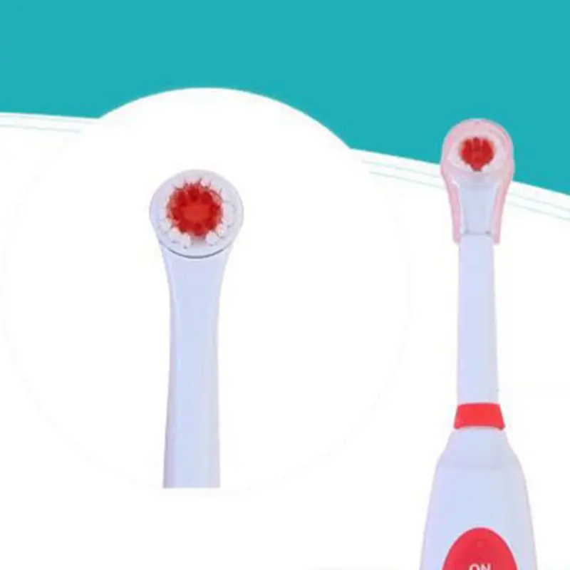Rotary Automatic Oral Hygiene Electric Toothbrush Heads Set Battery Operated Electric Tooth Brush