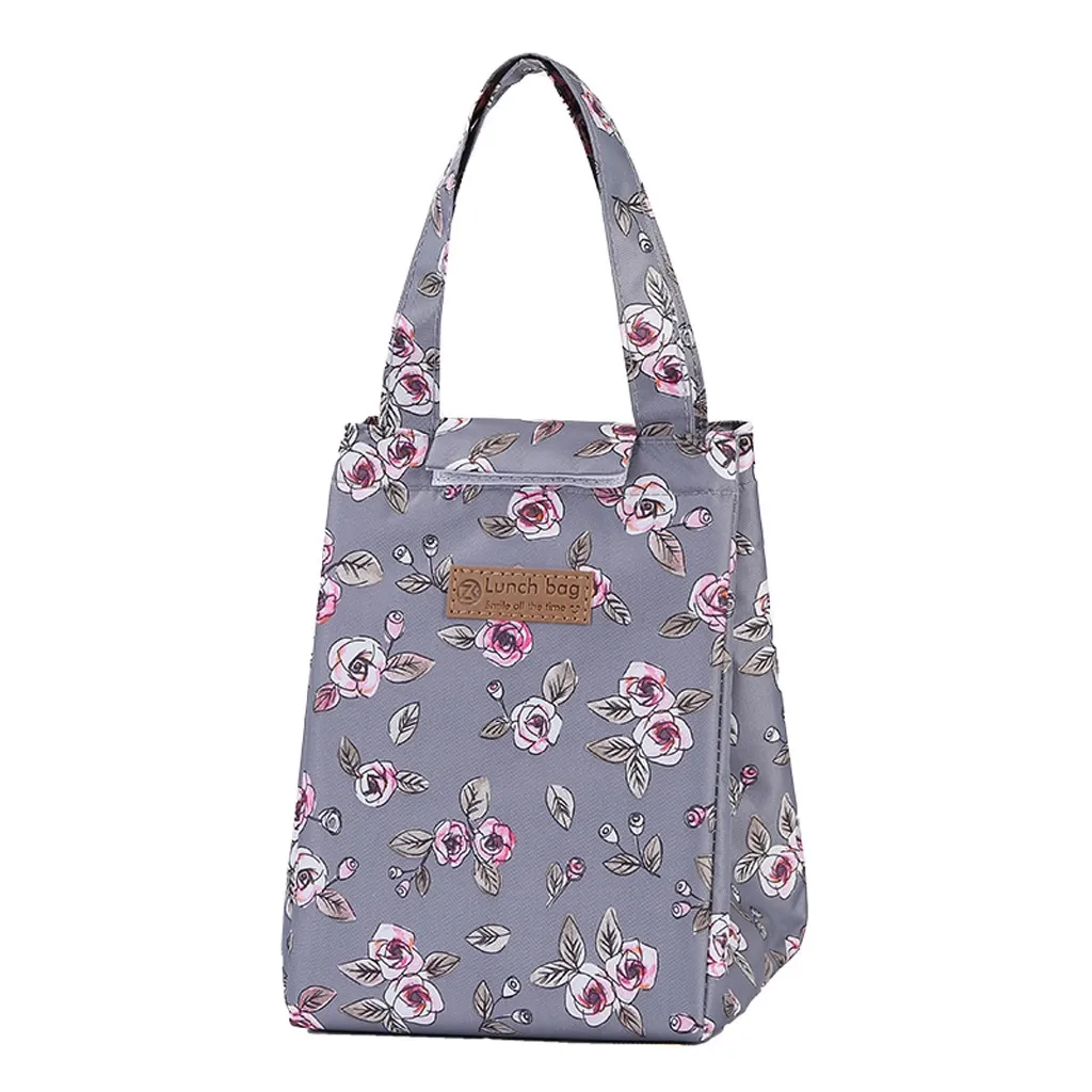 Унисекс сумки для женщин уличная мода простой стиль большая емкость водонепроницаемая сумка для обеда bolsa termica сумки для ланча# A25