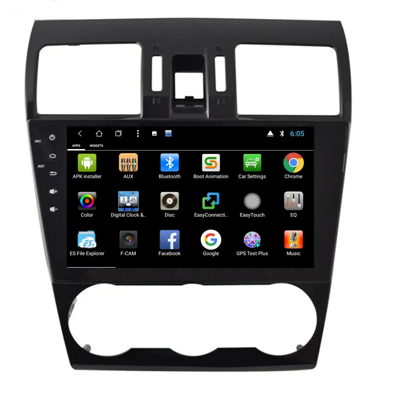 NaviTopia 1024*600 9 дюймов 8 core ram 2G rom 32G Android 8,1 автомобильный радиоплеер для Subaru Forester-карты/gps