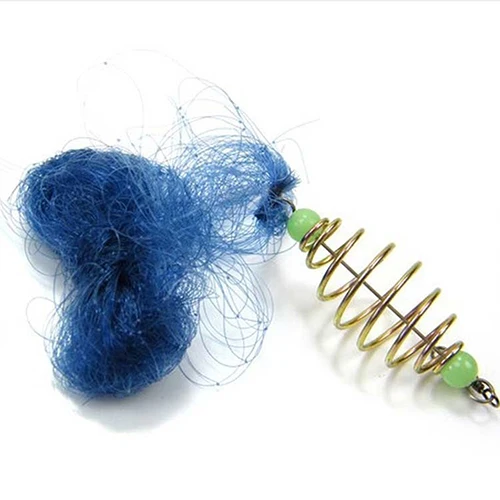Outdoor Fishing Tools Copper Spring Shoal Fishing Net Pattern Fishhook Creative Mesh Equipment Gear Tackle