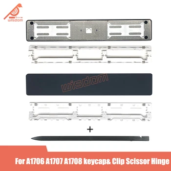 New A1706 A1707 A1708 Keyboard Space Bar Key Cap Keys and Clip Scissor Hinge Keycap for Macbook Pro Retina 13" 15" 2016 2017 1