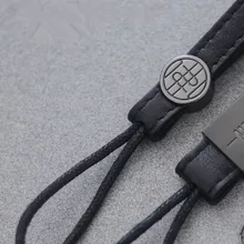 Автомобильный брелок для ключей, креативный простой кожаный брелок для BMW Volkswagen Porsche, верхний слой из воловьей кожи, подвеска для мобильного телефона