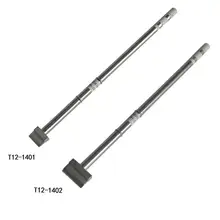 1 шт. T12 паяльник наконечники T12-1401/T12-1402 лопата тип цифровой сварочные инструменты паяльная станция