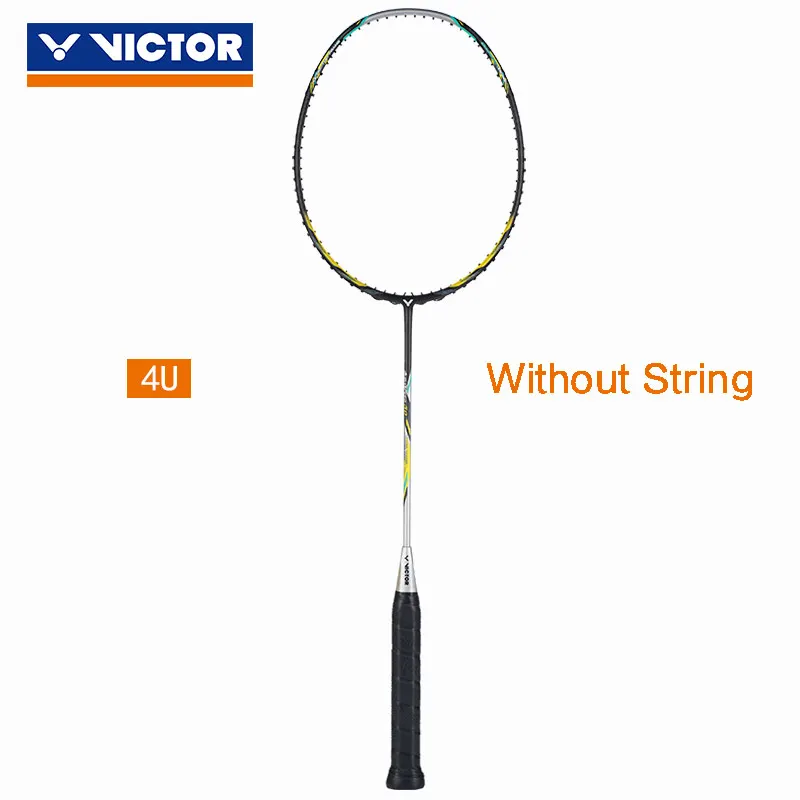 4U without string VICTOR оригинальная ракетка для бадминтона AuraSpeed серии all carbon high-фунтов attack& defense профессиональная ракетка высокого качества ARS50 - Цвет: 4U without string