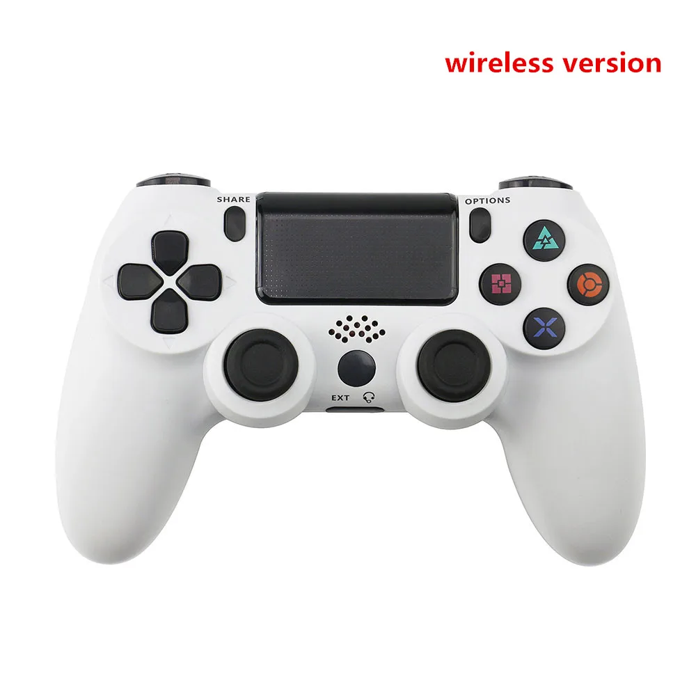 Тёмно-синий Bluetooth Wireless/Wired gamepad For sony PS4 Controller Fit For Playstation 4 Dualshock 4 Gamepad - Цвет: Тёмно-синий