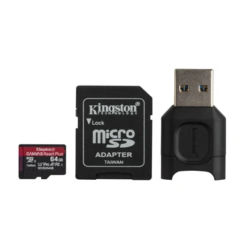 

Canvas React Plus flashlight memory 64 GB Micro SD Card Class 10 UHS-II