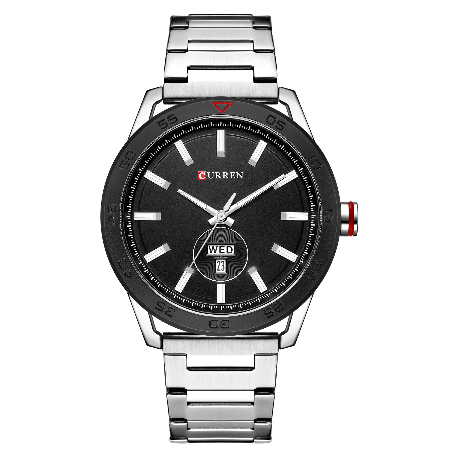 

Curren/Karui En 8331 Men's Quartz Waterproof Watch Business Circle Double Calendar Watch
