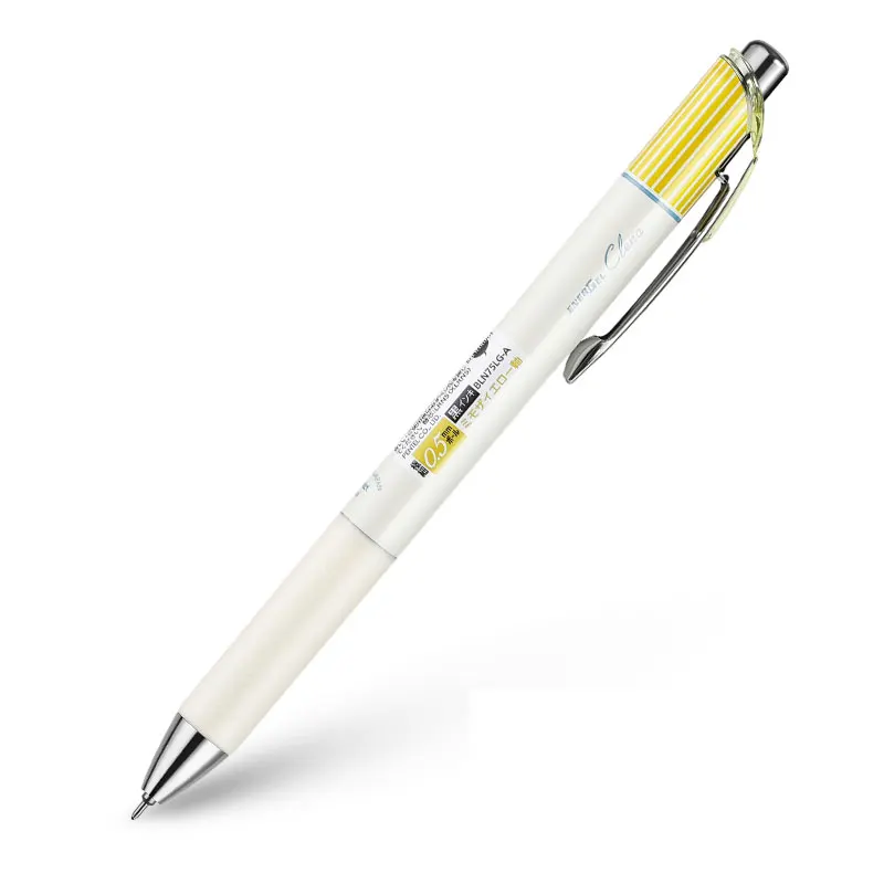 Гелевая ручка Pentel Energy Gel быстросохнущая Ручка Kawaii Stripe Clena BLN75L 0,5 мм цветные ручки для печати канцелярские принадлежности для школьников, студентов 1 шт - Цвет: Black refill