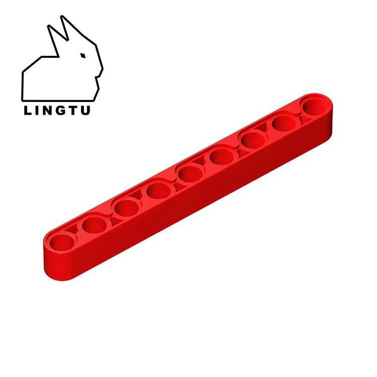 LINGTU строительный блок для бренда 64289 40490 Liftarm 1x9 Толстый Technic Развивающие детские игрушки Nanoblock - Цвет: 21