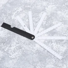 Setor dobrável régua multifuncional escala régua estudante desenho pintura arte suprimentos (branco)