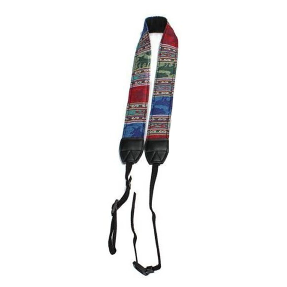 Camera Strap Новая камера s ремень хлопок кожа камера плечо шеи Винтаж ремень для sony для Nikon для Canon для Olympus DSLR камеры - Цвет: Camera Strap