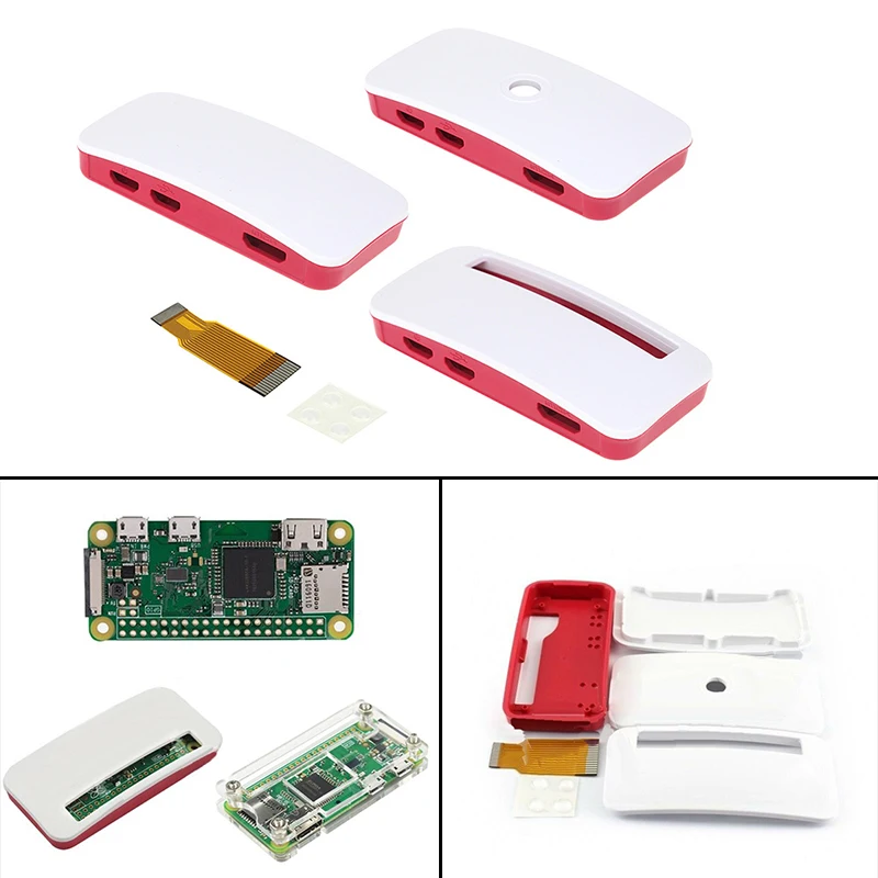 

For Raspberry Pi Zero W Case Kit Acrylic Transparent Case 5.3 X 4.3 X 0.6 Inch