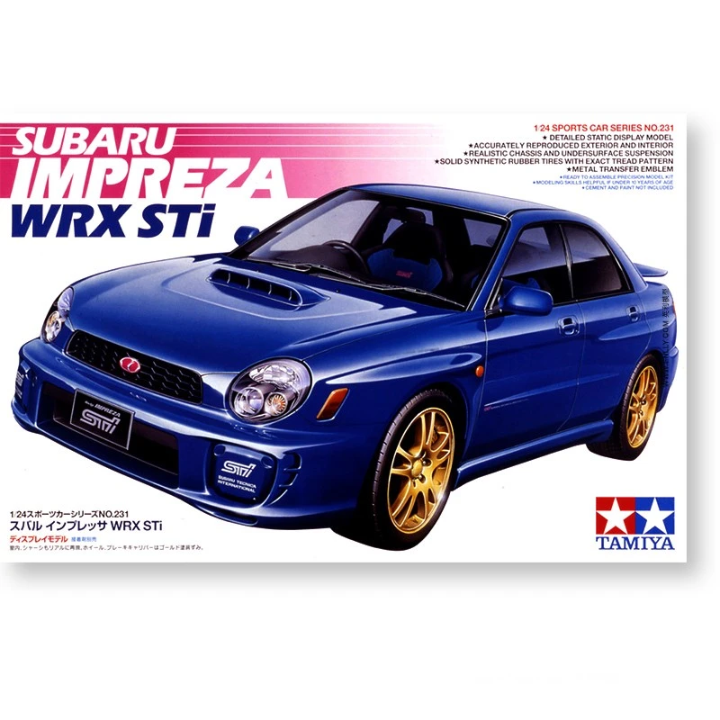 Tamiya 24231 סובארו אימפרזה WRX STi 