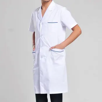 

Medical Uniforms Clothes Spot white coats medical spa hospital gown lab coat nurse scrub uniform pharmacy wholesale 2020