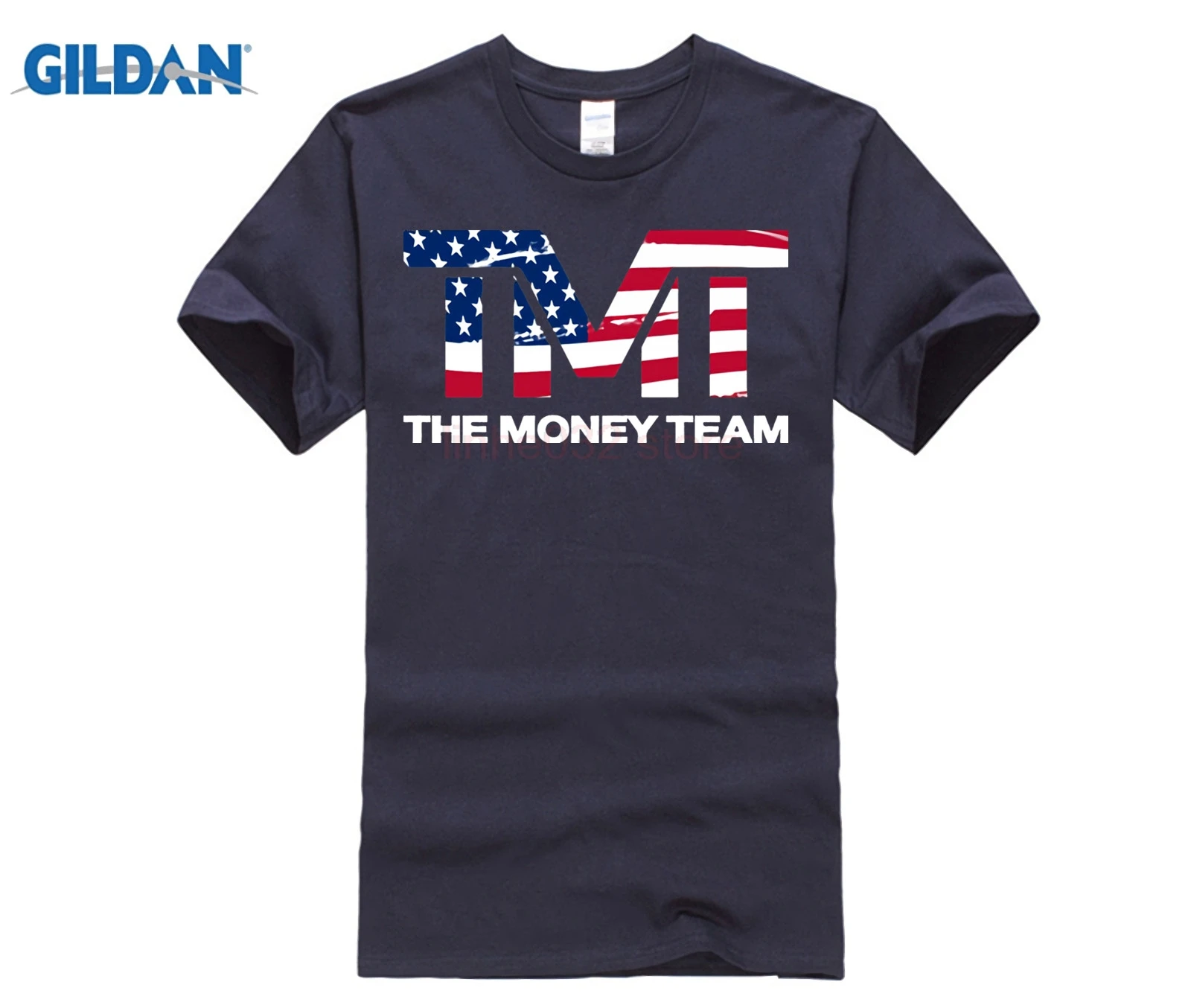 The Money Team короткая футболка для мужчин Мужская черная рубашка плюс размер 3xl Мужская футболка Летняя футболка