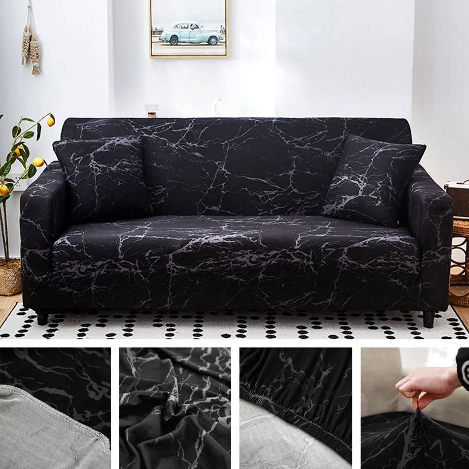 

Printed Sofa Cover Big Elasticity Stretch Couch Cover Loveseat Slipcovers Corner Sofa Towel Furniture Cover 1/2/3/4 Seater 1PC