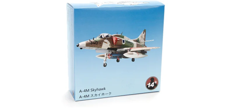 Коллекция 1: 72 Масштаб 17,5 см Американский A-4 Штурмовик модель Литой Сплав A4M Skyhawk истребитель дисплей для детей и взрослых