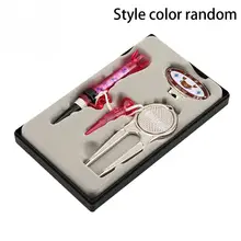 3 шт. футболки для мамы и сына с рисунком зодиака прочные аксессуары Divot инструмент для ремонта зеленая вилка изысканный практичный металлический набор для гольфа