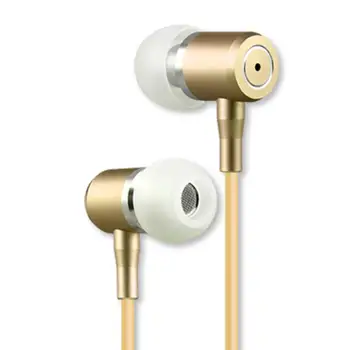 

3.5mm Plug Braided Wired Earphones with Mic Binaural In-Ear Stereo Super Bass Music Earbuds Wire-controlled Sports Headsets