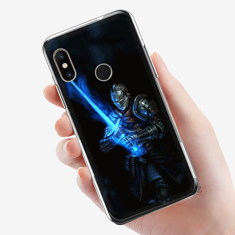 Мобильный чехол для телефона из ТПУ для Xiaomi Redmi Note 4 4X5 5A 6 7 8 Pro крышка Dark Souls