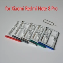 Sim держатель для карт для Xiaomi Redmi Note 8 Pro корпус мобильного телефона лоток для карт памяти Micro SD адаптер слот+ Инструменты