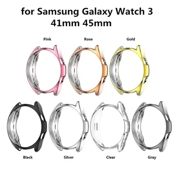 

Protector Watch Case for Samsung Galaxy Watch 3 41mm 45mm Protective Shell Bumper TPU Watch Cover for Galaxy Watch 3 Accessories
