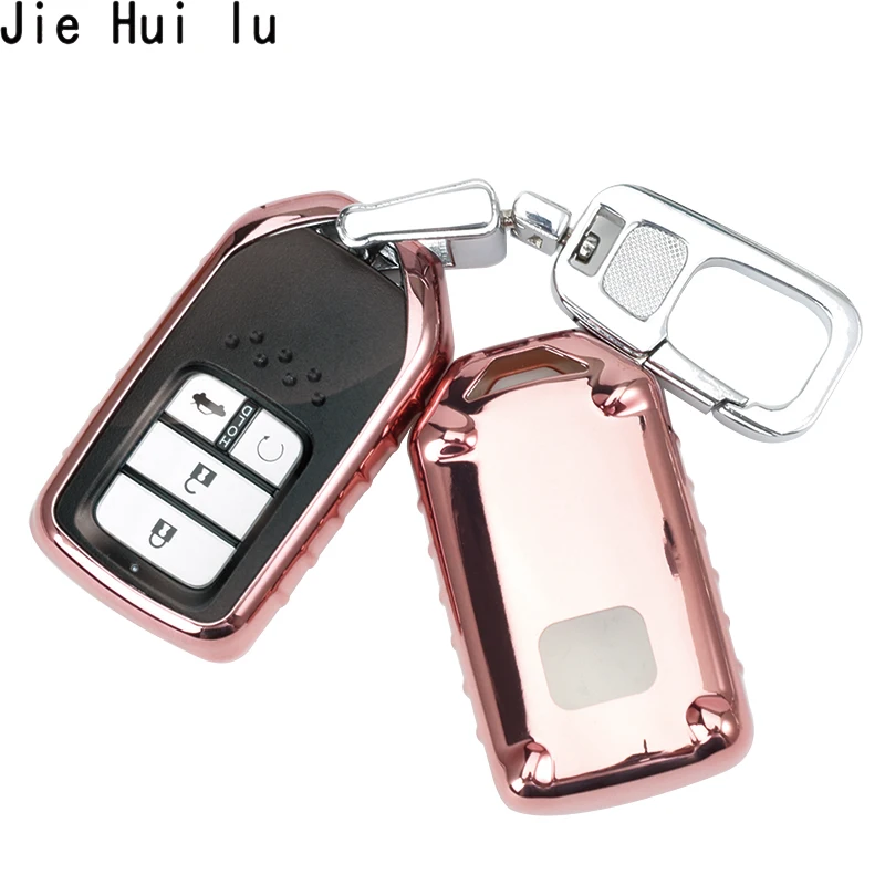 Мягкий чехол для ключей автомобиля из ТПУ для Honda Hrv Civic Accord 2003-2007 CR-V Freed брелок пилота держатель для автомобиля