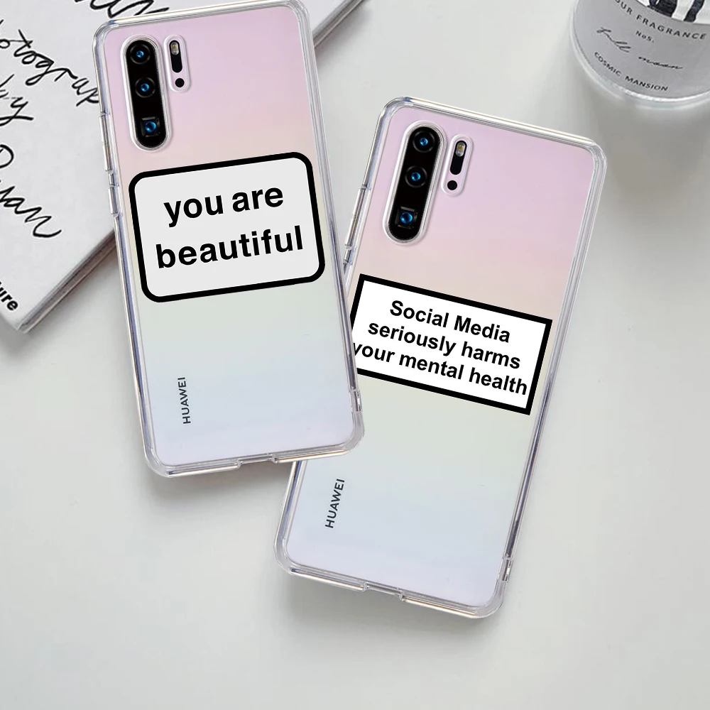 Роскошный мягкий силиконовый чехол с надписью и именем для телефона Huawei P40 Lite P20 P30