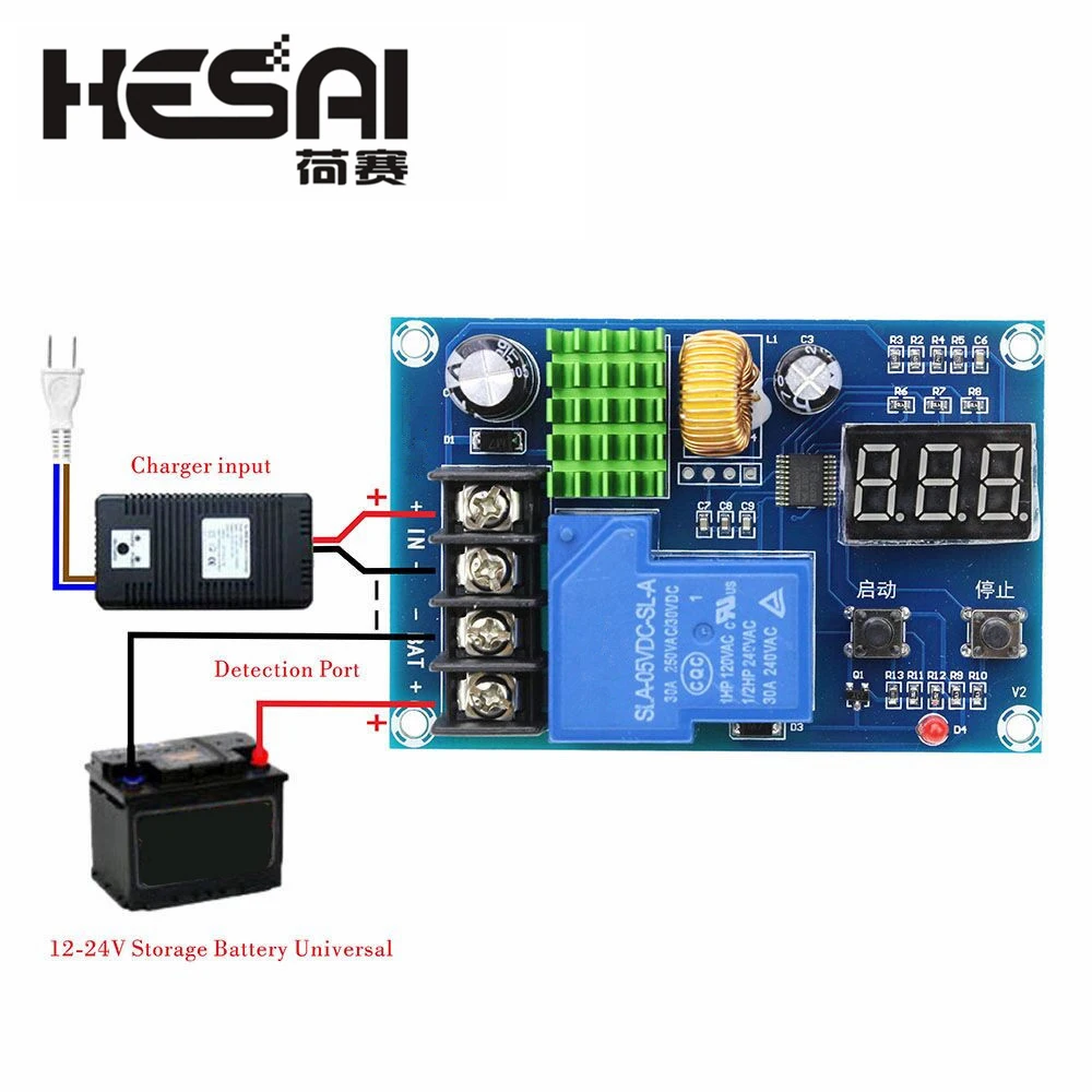 XH M604 модуль управления зарядным устройством для аккумуляторов DC 6 60V|protection board|lithium