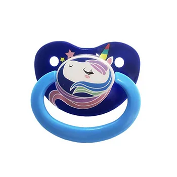 

TEN@NIGHT ABDL Adult Baby Pacifier Dummy Dom Christmas Silicone Nipple Teat DDLG Cute Printing Animal Pacifier