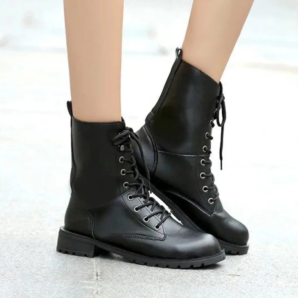 

2019 Boots Women Genuine Leather Shoes For Winter Boots Shoes Woman Casual Spring Genuine Leather Botas Mujer Female Ankle Boots
