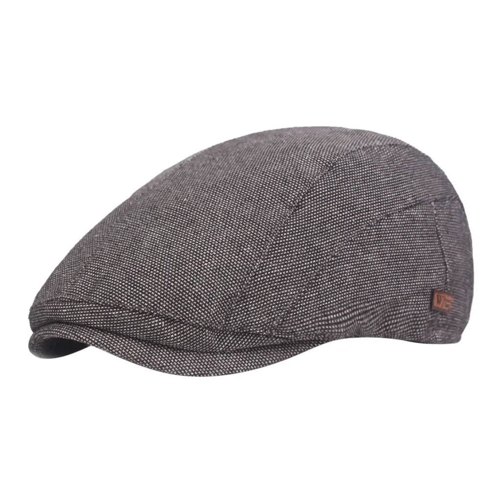 Мужская и женская плоская кепка Newsboy Baker береты Duckbill Golf Driving Cabbie Hat boinas masculinas tocas e gorros masculino inverno