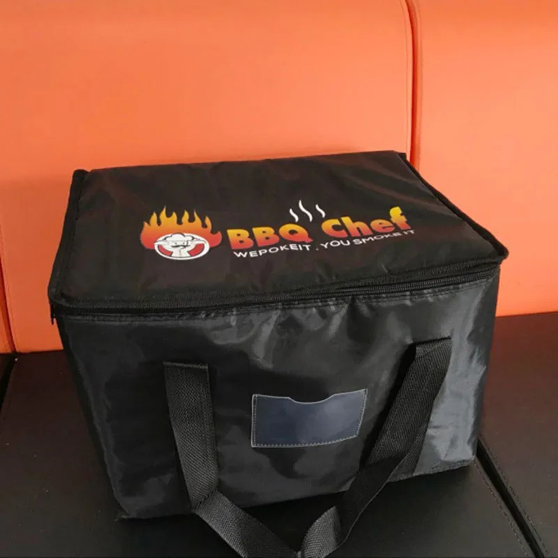 50L Extra Large Cooler Bag Car Ice Pack Insulated Thermal Lunch Pizza Bag Fresh Food Delivery Container