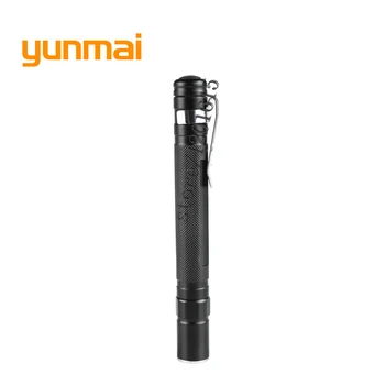 

2017 New Mini Penlight 2000LM Waterproof LED Flashlight Torch Zoom Adjustable Focus Lantern Portable Light use 2*AAA