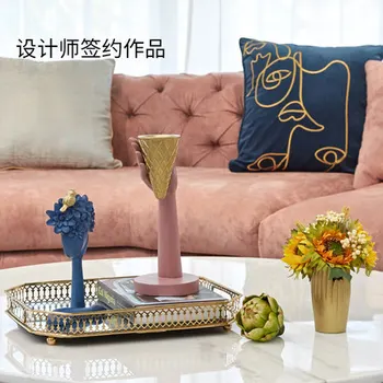 

3PCS/SET Home Decoration Accessories Flower Vase Modern Resin Vases For Flowers Pot Planters P0107