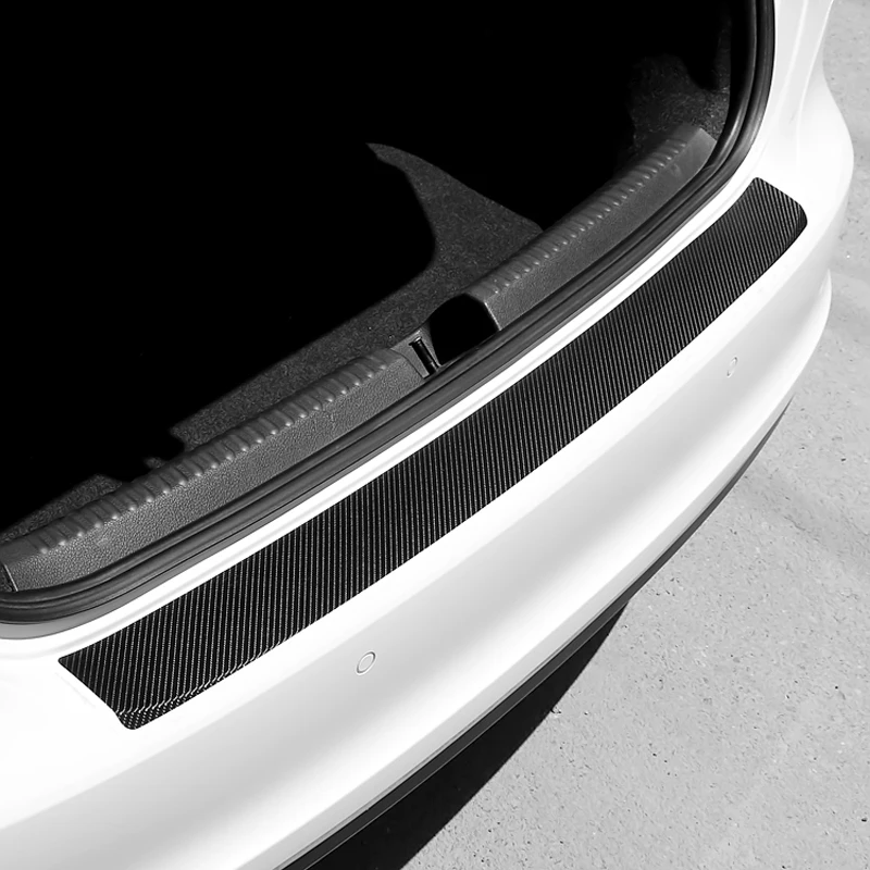 Универсальная задняя защитная накладка багажника автомобиля Наклейка для Volvo Ford focus VW Volkswagen JETTA MK6 GOLF 5 6 7 для Skoda Fabia