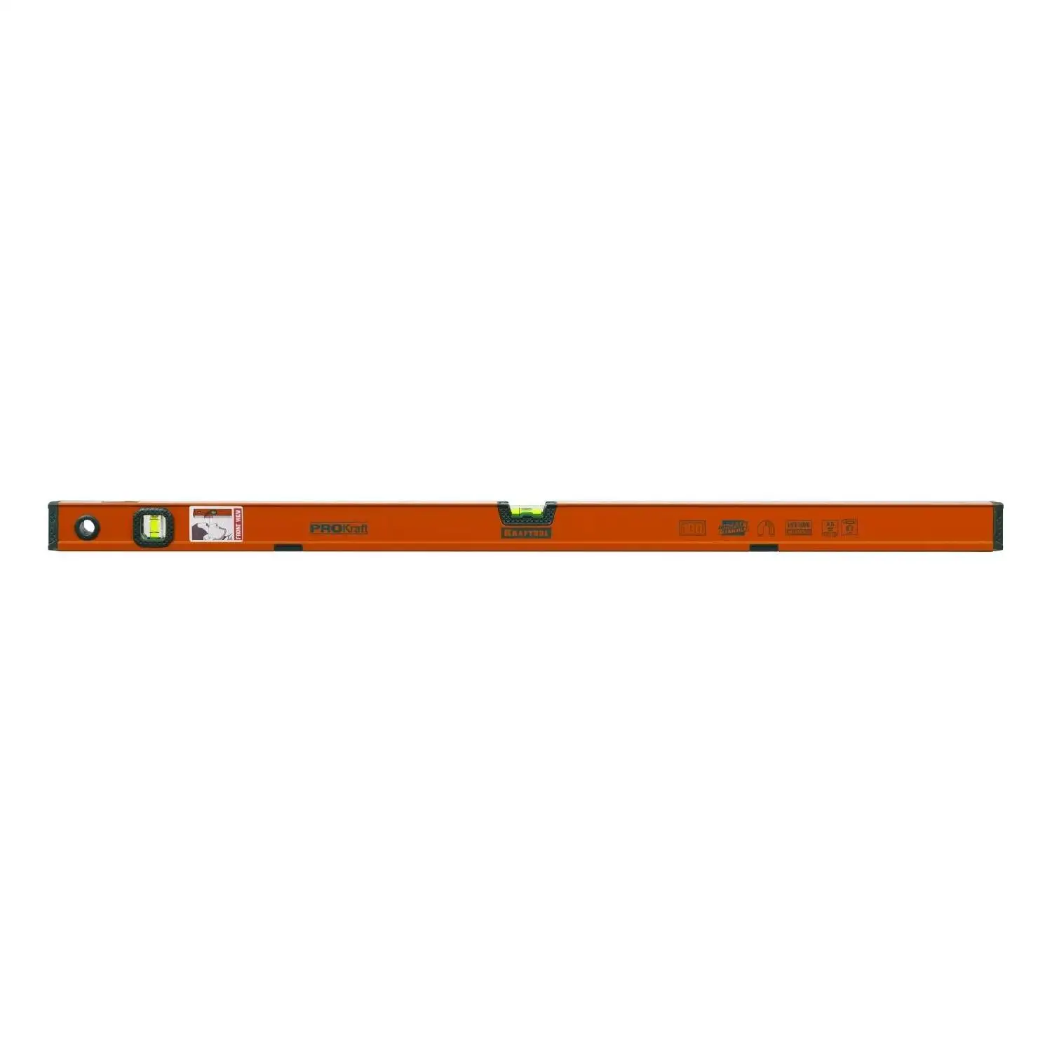 Уровень KRAFTOOL 34575 100 (Встроенный горизонтальный и вертикальный уровень)|Приборы