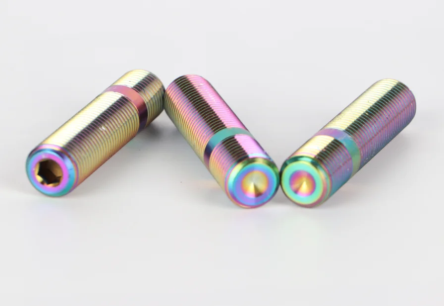 20 шт. 60mm70mm75mmGR5 титановый сплав кованые колеса модифицированный обратный болт 14*1.5to14*1,5