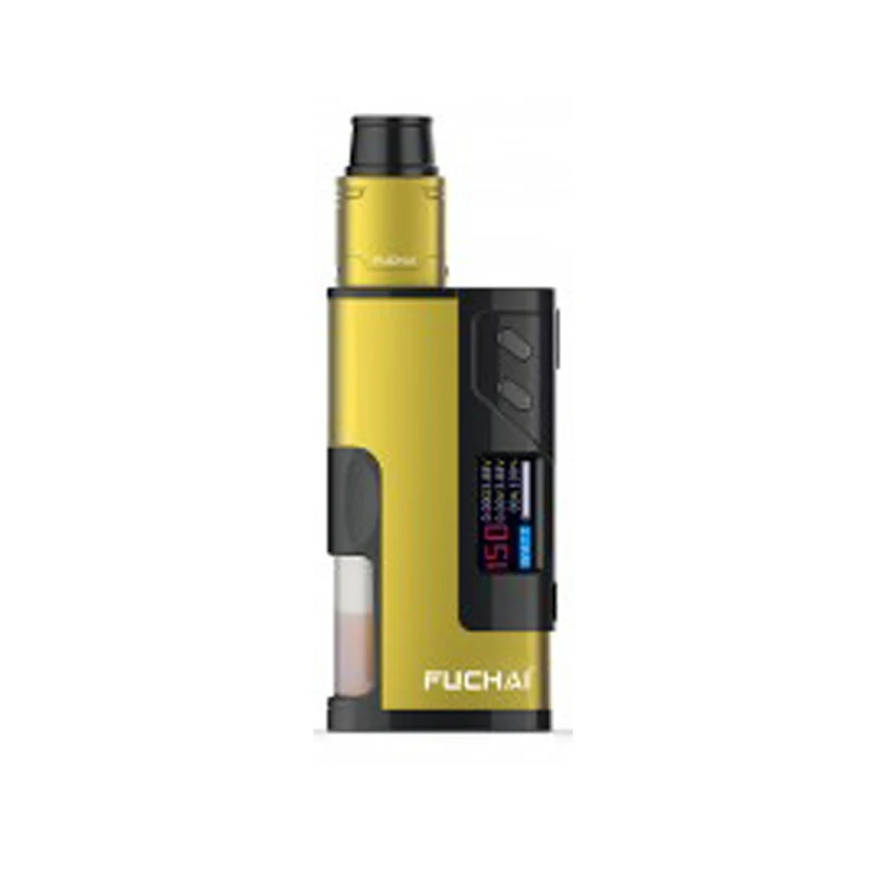 Оригинальный электронный кальян Sigelei Fuchai squonk 213 боксмод 150 power с атомайзером 5 мл от