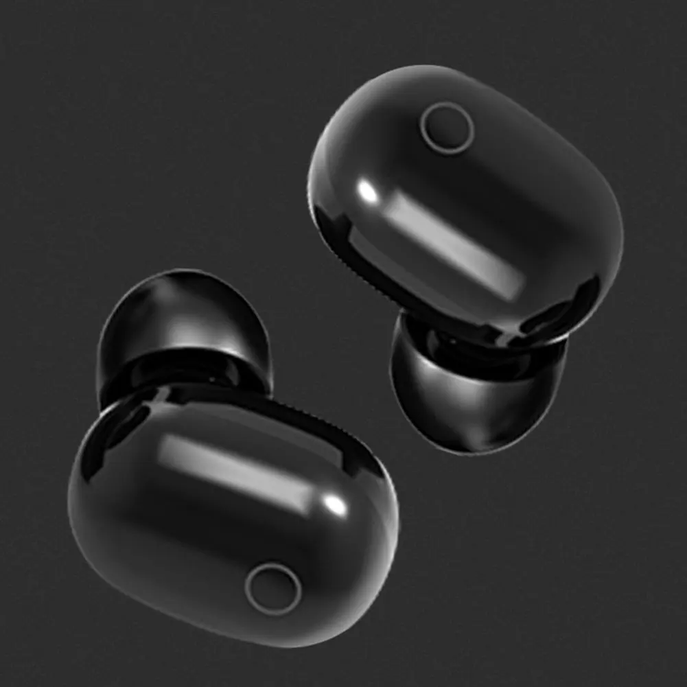 Цифровой дисплей стерео звук шумоподавление Hands Free беспроводной Bluetooth наушники Спорт Голосовое управление в ухо перезаряжаемый
