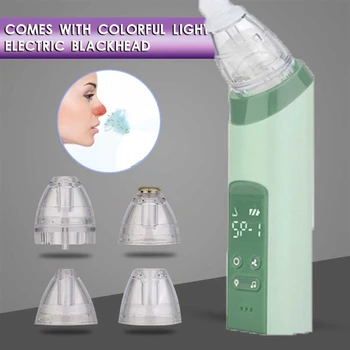

SANQ Baby Electric Nose Sucker, Multifunction Blackhead Cleansing Vacuum Blackhead Acne Dust Collector