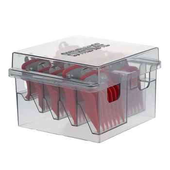 

Plastic Blade Organizer for 8 Blades Storage Case Rack Clipper Comb Holder Storage Case Rack Hair Salon Styling Tools Accessory