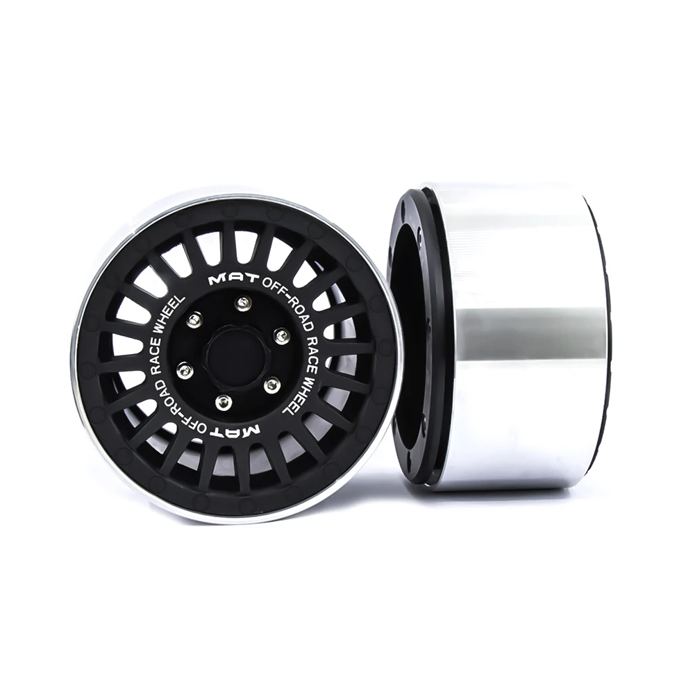 RCTOYFUN 4 шт. GRC G53 2 &quotметаллический Beadlock DIY аксессуары для моделирования колесные