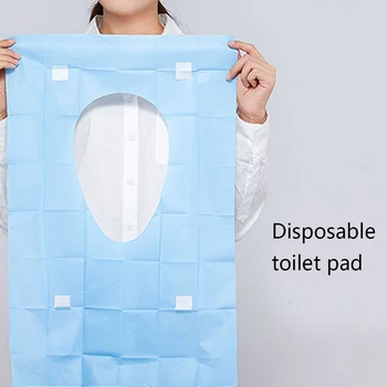 

20pcs Disposable Toilet Seat Covers Extra Large Full Cover Public Toilet Paper Pad for Travel Hotel Bathroom Supplies