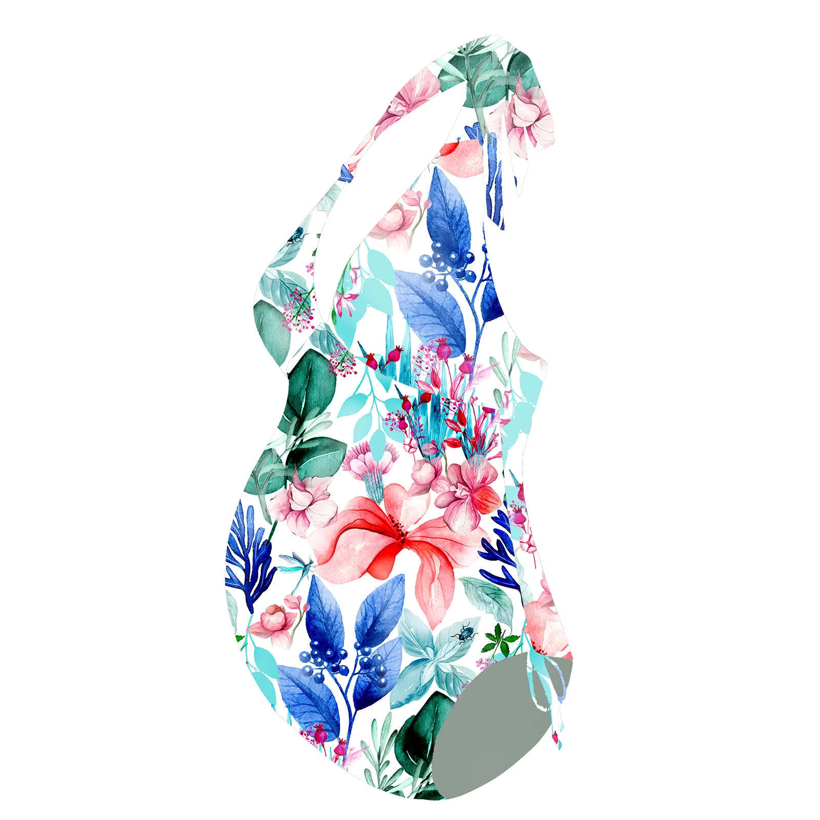 Maternity Swimwear For Pregnant Women One Piece Halter V Neck Swimsuit Floral Bikinis Tankinis Swimsuit Beachwear Bathing Suit