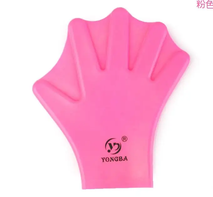 Плавательные перчатки из силикагеля для детей - Цвет: Черный